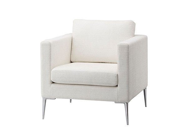 【フライミー ノワール/FLYMEe Noir / GOODS】の1P SOFA / 1人掛けソファ n5988 (金属脚タイプ) インテリア・キッズ・メンズ・レディースファッション・服の通販 founy(ファウニー) 　エレガント 上品　Elegant　クッション　Cushion, Throw Pillow　スリム　Slim, Slim Fit　ホーム・キャンプ・アウトドア・お取り寄せ　Home Living / Home & Lifestyle / Camping Gear / Outdoor Camping　家具・インテリア　Home Furniture & Interior. Stylish & Functional Living Spaces　ソファー　Couches & Sofas　張地:脚部シルバー|ID: prp329100004970199 ipo3291000000037273457