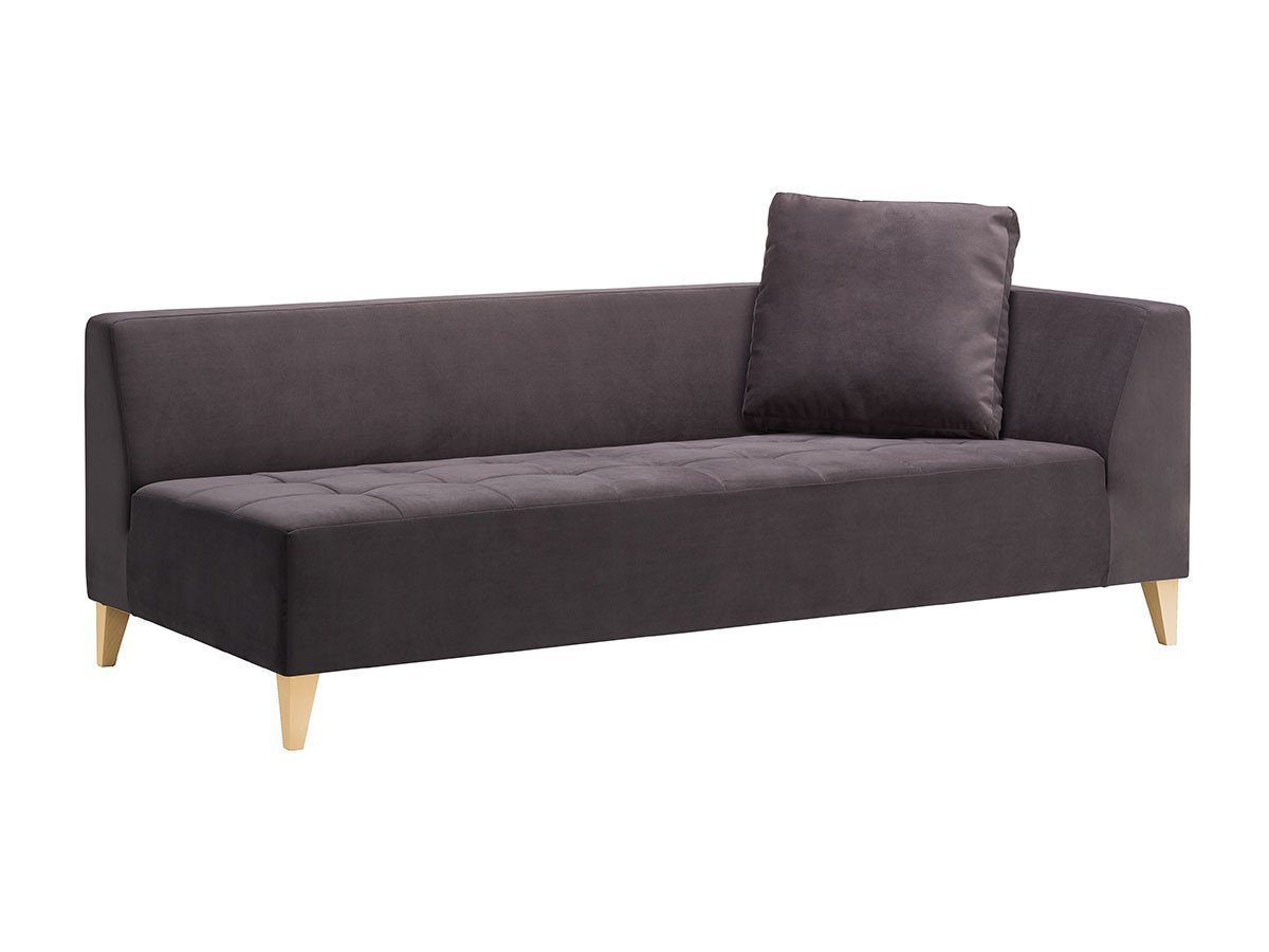 【フライミー ブラン/FLYMEe Blanc / GOODS】の2P SOFA / 2人掛け片肘ソファ 左アーム・木脚 n59136 インテリア・キッズ・メンズ・レディースファッション・服の通販 founy(ファウニー) 　キルティング　Quilted, Quilting　モダン　Modern, Contemporary　ホーム・キャンプ・アウトドア・お取り寄せ　Home Living / Home & Lifestyle / Camping Gear / Outdoor Camping　家具・インテリア　Home Furniture & Interior. Stylish & Functional Living Spaces　ソファー　Couches & Sofas　張地:脚部ナチュラル、セット内容:ソファ + 背クッション1点|ID: prp329100004970204 ipo3291000000037273481