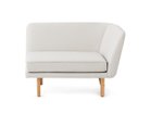 【ノルオフィス/Knoll Office / GOODS】のRockwell Unscripted Modular Lounge / ロックウェル アンスクリプテッド モジュラーラウンジ アームチェア 脚部ホワイトオーク、アーム位置:左アーム|ID: prp329100004970223 ipo3291000000037273585