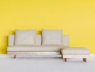 【ヌースプロジェクツ/NOUS PROJECTS / GOODS】のTORENO OTTOMAN / トレノ オットマン 張地:セージ 2(クラス II)、脚部:オーク(オイル塗装)|ID: prp329100004970237 ipo3291000000037273695
