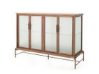 【ステラワークス/Stellar Works / GOODS】のDowry Cabinet I / ドウリー キャビネット 1 ウッド:ウォルナット(ナチュラル)、ガラスタイプ:フロストガラス|ID: prp329100004970277 ipo3291000000037274041