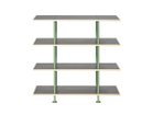 【キット/KIT / GOODS】のShelf / シェルフ SLF-01 4段 天板グレー、フレームインダストリアルグリーン|ID: prp329100004970300 ipo3291000000037274176