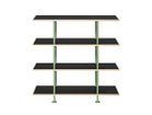 【キット/KIT / GOODS】のShelf / シェルフ SLF-01 4段 天板ブラック、フレームインダストリアルグリーン|ID: prp329100004970300 ipo3291000000037274179
