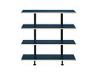 【キット/KIT / GOODS】のShelf / シェルフ SLF-01 4段 天板ブルー、フレームブラック|ID: prp329100004970300 ipo3291000000037274180
