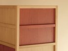 【広松木工/Hiromatsu Furniture / GOODS】のPRIMITIVO / プリミティーヴォ キャビネットB 上部の可動戸板2枚は、お好みの枚数をカラーオイル仕上(アカネ)に変更いただけます。「|ID: prp329100004970304 ipo3291000000037274227
