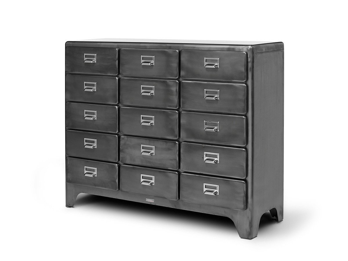 【ダルトン/DULTON / GOODS】の3 COLUMNS BY 5 DRAWERS / 3カラム バイ 5ドロワーズ(ロウ) Model 100-165 大人の最旬トレンドファッション＆コーディネート founy(ファウニー) 　フォルム　Silhouette, Form　プレート　Plate, Dish　ヴィンテージ　Vintage Style　ホーム・キャンプ・アウトドア・お取り寄せ　Home Living / Home & Lifestyle / Camping Gear / Outdoor Camping　家具・インテリア　Home Furniture & Interior. Stylish & Functional Living Spaces　収納家具・キャビネット　Storage Furniture　チェスト・収納引き出し　Drawers / Storage Chest　 other-1|ID: prp329100004970321 ipo3291000000037274388