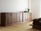 【広松木工/Hiromatsu Furniture / GOODS】のFREX / フレックス チェスト & ドア 159 左:本商品、右:同シリーズの「ローチェスト 138」|ID: prp329100004970349 ipo3291000000037274540