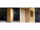 【アデペシュ/a.depeche】のcadeal wardrobe unit1 / カデル ワードローブ ユニット1 「2ドア」「2ドア+ドロワー」の右扉には鏡が取り付けられています。|ID: prp329100004970381 ipo3291000000037274735