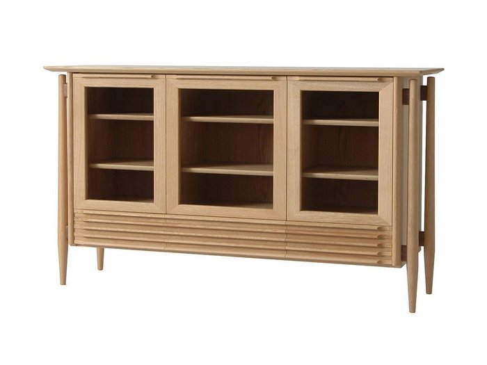 【日進木工/NISSHIN MOKKOU / GOODS】のWHITE WOOD Side Board / ホワイトウッド サイドボード インテリア・キッズ・メンズ・レディースファッション・服の通販 founy(ファウニー) https://founy.com/ ウッド Wooden Design ガラス Glass, Glassware グラス Glass, Eyewear ホーム・キャンプ・アウトドア・お取り寄せ Home Living / Home & Lifestyle / Camping Gear / Outdoor Camping 家具・インテリア Home Furniture & Interior. Stylish & Functional Living Spaces 収納家具・キャビネット Storage Furniture サイドボード・リビング収納 Cabinet / Storage Cabinet |ID: prp329100004970405 ipo3291000000037274901