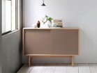 【日進木工/NISSHIN MOKKOU / GOODS】のcocon Sideboard / ココン サイドボード 幅120cm 本体ONC、扉MY|ID: prp329100004970413 ipo3291000000037274967