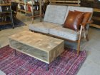【アクメファニチャー /ACME Furniture / GOODS】のTROY COFFEE TABLE / トロイ コーヒーテーブル アクメファニチャー / デルマーソファ2シーター(幅138cm)とのコーディネートイメージ|ID: prp329100004970432 ipo3291000000037275116