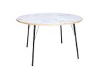 【アデペシュ/a.depeche】のCANTY round table 1200 / キャンティ ラウンドテーブル 1200 スチールレッグ 001 天板マーブル|ID: prp329100004970439 ipo3291000000037275168