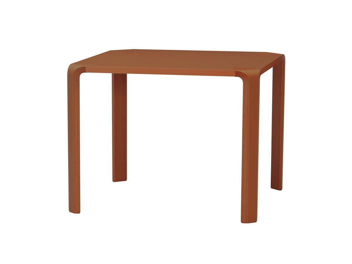 【天童木工/Tendo Mokko / GOODS】のDining Table / ダイニングテーブル T-2068WB 幅90cm(ホワイトビーチ天板) インテリア・キッズ・メンズ・レディースファッション・服の通販 founy(ファウニー) 　コンパクト　Compact, Small Size　テーブル　Table, Dining Table　デスク　Desk, Work Desk　ビーチ　Beach, Seaside　エレガント 上品　Elegant　ホーム・キャンプ・アウトドア・お取り寄せ　Home Living / Home & Lifestyle / Camping Gear / Outdoor Camping　家具・インテリア　Home Furniture & Interior. Stylish & Functional Living Spaces　テーブル　Dining, Coffee & Side Tables　ダイニングテーブル・食卓テーブル　Dining Tables　ブラウンウォールナット|ID: prp329100004970446 ipo3291000000037275215