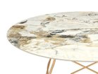 【カルテル/Kartell / GOODS】のGLOSSY / グロッシー ラウンド セラミックトップ 128 天板:シンフォニー、脚部ゴールド|ID: prp329100004970461 ipo3291000000037275309