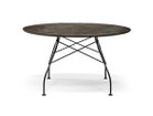 【カルテル/Kartell / GOODS】のGLOSSY / グロッシー ラウンド セラミックトップ 128 天板:エイジドブロンズ、脚部ブラック|ID: prp329100004970461 ipo3291000000037275316