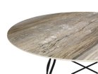 【カルテル/Kartell / GOODS】のGLOSSY / グロッシー ラウンド セラミックトップ 128 天板:トロピカルグレイ、脚部ブラック|ID: prp329100004970461 ipo3291000000037275319