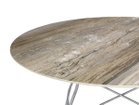 【カルテル/Kartell / GOODS】のGLOSSY / グロッシー ラウンド セラミックトップ 128 天板:トロピカルグレイ、脚部クローム|ID: prp329100004970461 ipo3291000000037275320
