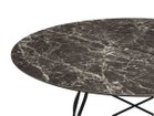 【カルテル/Kartell / GOODS】のGLOSSY / グロッシー ラウンド セラミックトップ 128 天板:ブランエンペラドール、脚部ブラック|ID: prp329100004970461 ipo3291000000037275322