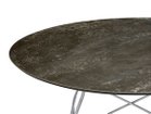 【カルテル/Kartell / GOODS】のGLOSSY / グロッシー ラウンド セラミックトップ 128 天板:エイジドブロンズ、脚部クローム|ID: prp329100004970461 ipo3291000000037275326