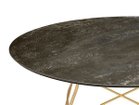 【カルテル/Kartell / GOODS】のGLOSSY / グロッシー ラウンド セラミックトップ 128 天板:エイジドブロンズ、脚部ゴールド|ID: prp329100004970461 ipo3291000000037275327