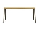 【ヴィトラ/Vitra / GOODS】のPlate Dining Table / プレート ダイニング テーブル ソリッドウッド天板 天板:ナチュラルオーク、脚部:チョコレート、サイズ:幅160 × 奥行80cm|ID: prp329100004970465 ipo3291000000037275352