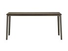 【ヴィトラ/Vitra / GOODS】のPlate Dining Table / プレート ダイニング テーブル ソリッドウッド天板 天板:スモークドオーク、脚部:チョコレート、サイズ:幅160 × 奥行80cm|ID: prp329100004970465 ipo3291000000037275353