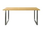 【リアルスタイル/REAL STYLE / GOODS】のMESICK dining table / ミーシック ダイニングテーブル 大人の最旬トレンドファッション＆コーディネート founy(ファウニー) テーブル Table, Dining Table モダン Modern, Contemporary ホーム・キャンプ・アウトドア・お取り寄せ Home Living / Home & Lifestyle / Camping Gear / Outdoor Camping 家具・インテリア Home Furniture & Interior. Stylish & Functional Living Spaces テーブル Dining, Coffee & Side Tables ダイニングテーブル・食卓テーブル Dining Tables thumbnail 天板:オーク、脚部:ヘアライン仕上、サイズ:幅160cm|ID: prp329100004970474 ipo3291000000037275425