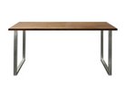 【リアルスタイル/REAL STYLE / GOODS】のMESICK dining table / ミーシック ダイニングテーブル 大人の最旬トレンドファッション＆コーディネート founy(ファウニー) テーブル Table, Dining Table モダン Modern, Contemporary ホーム・キャンプ・アウトドア・お取り寄せ Home Living / Home & Lifestyle / Camping Gear / Outdoor Camping 家具・インテリア Home Furniture & Interior. Stylish & Functional Living Spaces テーブル Dining, Coffee & Side Tables ダイニングテーブル・食卓テーブル Dining Tables thumbnail 天板:ウォールナット、脚部:ヘアライン仕上、サイズ:幅160cm|ID: prp329100004970474 ipo3291000000037275427