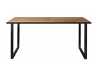 【リアルスタイル/REAL STYLE / GOODS】のMESICK dining table / ミーシック ダイニングテーブル 大人の最旬トレンドファッション＆コーディネート founy(ファウニー) テーブル Table, Dining Table モダン Modern, Contemporary ホーム・キャンプ・アウトドア・お取り寄せ Home Living / Home & Lifestyle / Camping Gear / Outdoor Camping 家具・インテリア Home Furniture & Interior. Stylish & Functional Living Spaces テーブル Dining, Coffee & Side Tables ダイニングテーブル・食卓テーブル Dining Tables thumbnail 天板:ウォールナット、脚部:ブラック塗装、サイズ:幅160cm|ID: prp329100004970474 ipo3291000000037275428