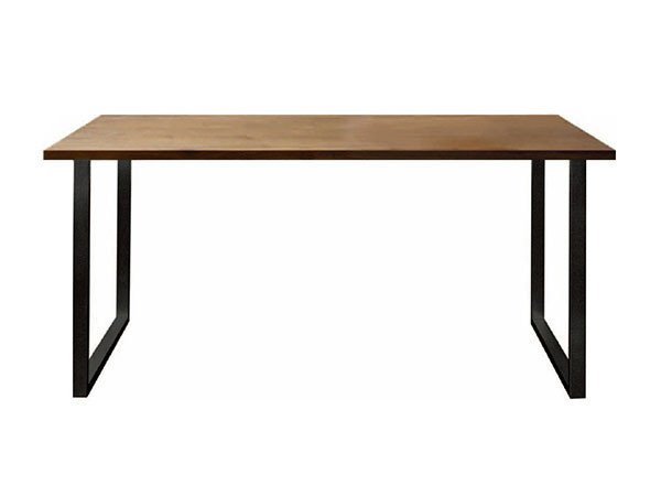【リアルスタイル/REAL STYLE / GOODS】のMESICK dining table / ミーシック ダイニングテーブル インテリア・キッズ・メンズ・レディースファッション・服の通販 founy(ファウニー) 　テーブル　Table, Dining Table　モダン　Modern, Contemporary　ホーム・キャンプ・アウトドア・お取り寄せ　Home Living / Home & Lifestyle / Camping Gear / Outdoor Camping　家具・インテリア　Home Furniture & Interior. Stylish & Functional Living Spaces　テーブル　Dining, Coffee & Side Tables　ダイニングテーブル・食卓テーブル　Dining Tables　天板:ウォールナット、脚部:ブラック塗装、サイズ:幅160cm|ID: prp329100004970474 ipo3291000000037275428
