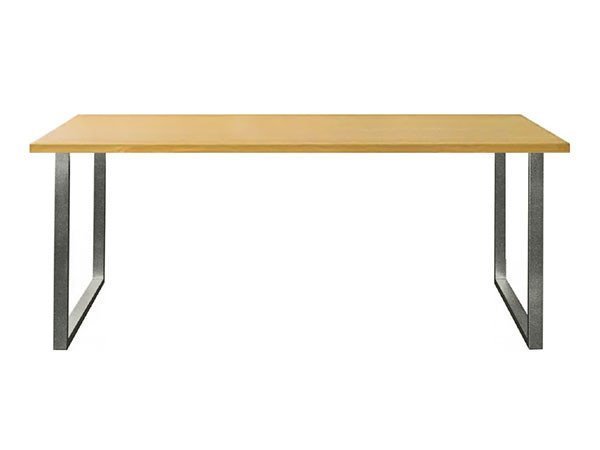 【リアルスタイル/REAL STYLE / GOODS】のMESICK dining table / ミーシック ダイニングテーブル インテリア・キッズ・メンズ・レディースファッション・服の通販 founy(ファウニー) 　テーブル　Table, Dining Table　モダン　Modern, Contemporary　ホーム・キャンプ・アウトドア・お取り寄せ　Home Living / Home & Lifestyle / Camping Gear / Outdoor Camping　家具・インテリア　Home Furniture & Interior. Stylish & Functional Living Spaces　テーブル　Dining, Coffee & Side Tables　ダイニングテーブル・食卓テーブル　Dining Tables　天板:オーク、脚部:ヘアライン仕上、サイズ:幅180cm|ID: prp329100004970474 ipo3291000000037275429