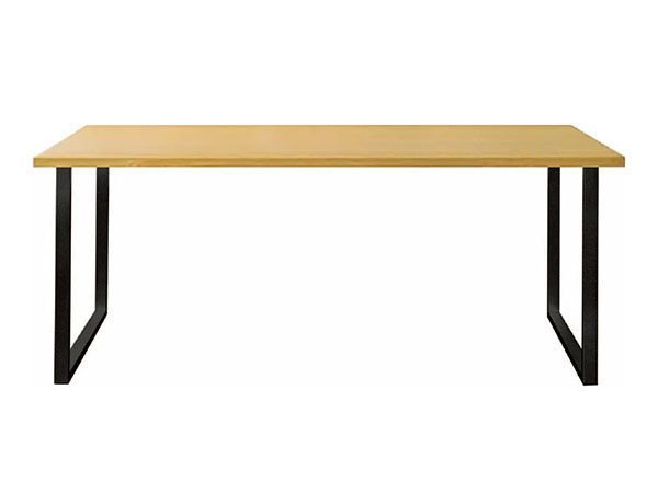 【リアルスタイル/REAL STYLE / GOODS】のMESICK dining table / ミーシック ダイニングテーブル インテリア・キッズ・メンズ・レディースファッション・服の通販 founy(ファウニー) 　テーブル　Table, Dining Table　モダン　Modern, Contemporary　ホーム・キャンプ・アウトドア・お取り寄せ　Home Living / Home & Lifestyle / Camping Gear / Outdoor Camping　家具・インテリア　Home Furniture & Interior. Stylish & Functional Living Spaces　テーブル　Dining, Coffee & Side Tables　ダイニングテーブル・食卓テーブル　Dining Tables　天板:オーク、脚部:ブラック塗装、サイズ:幅180cm|ID: prp329100004970474 ipo3291000000037275430