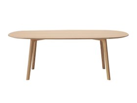 【ラウンディッシュ/Roundish / GOODS】のDining Table / ダイニングテーブル 幅200cm(ビーチ) 大人の最旬トレンドファッション＆コーディネート founy(ファウニー) オーバル Oval Design テーブル Table, Dining Table ビーチ Beach, Seaside ホーム・キャンプ・アウトドア・お取り寄せ Home Living / Home & Lifestyle / Camping Gear / Outdoor Camping 家具・インテリア Home Furniture & Interior. Stylish & Functional Living Spaces テーブル Dining, Coffee & Side Tables ダイニングテーブル・食卓テーブル Dining Tables |ID:prp329100004970475
