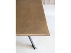 【ノットアンティークス/knot antiques / CRASH GATE】のMERLIN TABLE / マーリン テーブル 幅200cm 大人の最旬トレンドファッション＆コーディネート founy(ファウニー) テーブル Table, Dining Table ミックス Mix, Mixed Style ホーム・キャンプ・アウトドア・お取り寄せ Home Living / Home & Lifestyle / Camping Gear / Outdoor Camping 家具・インテリア Home Furniture & Interior. Stylish & Functional Living Spaces テーブル Dining, Coffee & Side Tables ダイニングテーブル・食卓テーブル Dining Tables thumbnail 天板はホワイトオークをベースに金属の真鍮が天面に張られた個性的な仕上がり。|ID: prp329100004970490 ipo3291000000037275561