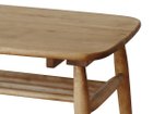 【ノラ/nora / GOODS】のlogie center table / ロジー センターテーブル ミドルタイプ バーチの木目が懐かしい雰囲気を作ります。|ID: prp329100004970503 ipo3291000000037275676