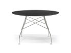 【カルテル/Kartell / GOODS】のGLOSSY / グロッシー ラウンド セラミックトップ 118 天板:ブラックマーブル、脚部クローム|ID: prp329100004970523 ipo3291000000037275794