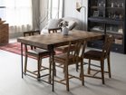 【ノットアンティークス/knot antiques / CRASH GATE】のDARS DINING TABLE / ダース ダイニングテーブル 幅180cm 大人の最旬トレンドファッション＆コーディネート founy(ファウニー) テーブル Table, Dining Table フォルム Silhouette, Form ホーム・キャンプ・アウトドア・お取り寄せ Home Living / Home & Lifestyle / Camping Gear / Outdoor Camping 家具・インテリア Home Furniture & Interior. Stylish & Functional Living Spaces テーブル Dining, Coffee & Side Tables ダイニングテーブル・食卓テーブル Dining Tables thumbnail 参考イメージ|ID: prp329100004970525 ipo3291000000037275822
