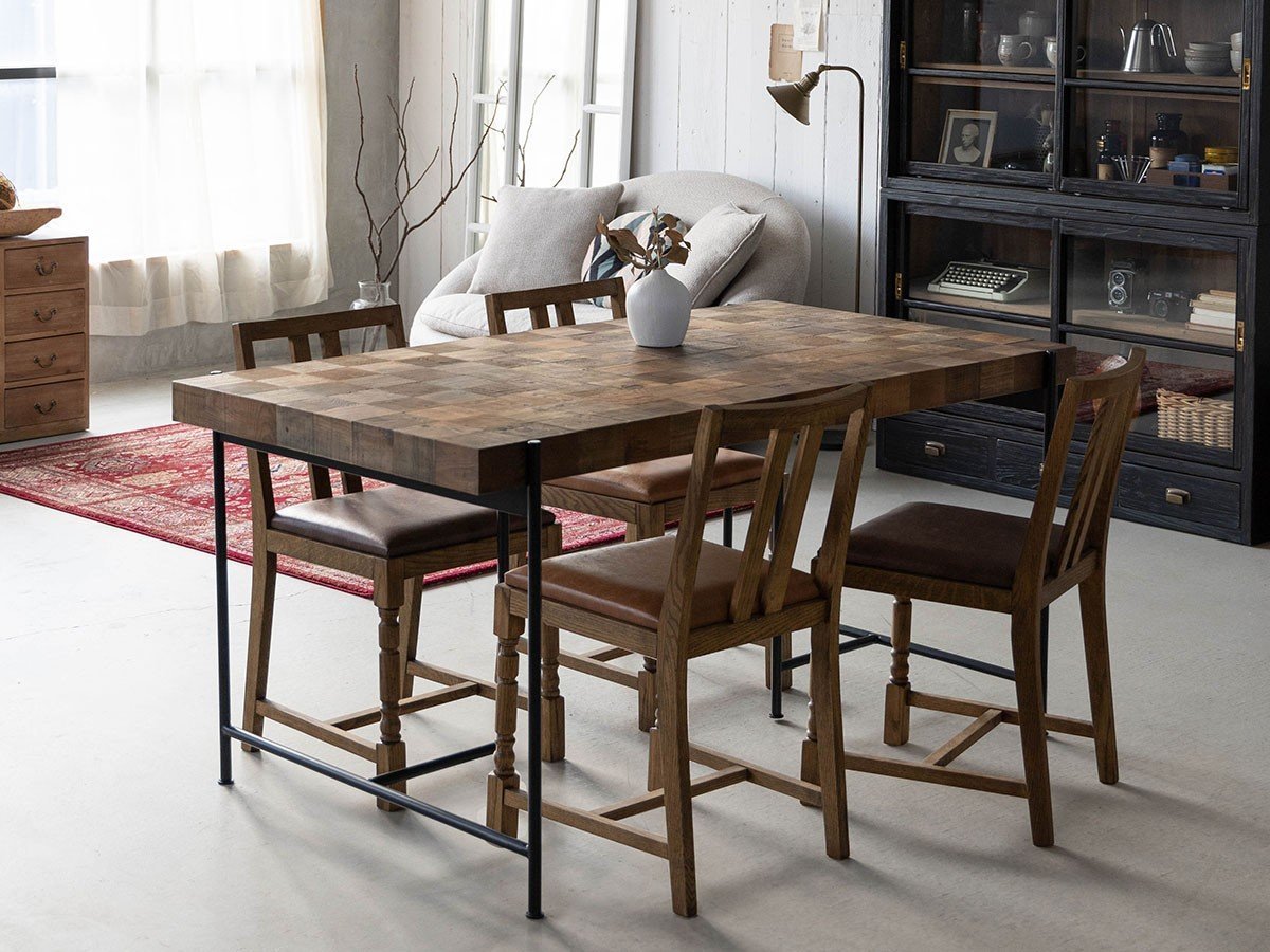【ノットアンティークス/knot antiques / CRASH GATE】のDARS DINING TABLE / ダース ダイニングテーブル 幅180cm インテリア・キッズ・メンズ・レディースファッション・服の通販 founy(ファウニー) 　テーブル　Table, Dining Table　フォルム　Silhouette, Form　ホーム・キャンプ・アウトドア・お取り寄せ　Home Living / Home & Lifestyle / Camping Gear / Outdoor Camping　家具・インテリア　Home Furniture & Interior. Stylish & Functional Living Spaces　テーブル　Dining, Coffee & Side Tables　ダイニングテーブル・食卓テーブル　Dining Tables　参考イメージ|ID: prp329100004970525 ipo3291000000037275822