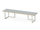 【スティール/stiiilll / GOODS】のTable Set / テーブルセット メラミンウッド天板 ハーフ + スチール脚 S 大人の最旬トレンドファッション＆コーディネート founy(ファウニー) ウッド Wooden Design シンプル Simple, Minimal スリム Slim, Slim Fit テーブル Table, Dining Table ハーフ Half, Half-Length ホーム・キャンプ・アウトドア・お取り寄せ Home Living / Home & Lifestyle / Camping Gear / Outdoor Camping 家具・インテリア Home Furniture & Interior. Stylish & Functional Living Spaces テーブル Dining, Coffee & Side Tables ローテーブル・センターテーブル Coffee & Center Tables thumbnail 天板グレー、脚部グレー|ID: prp329100004970534 ipo3291000000037275865