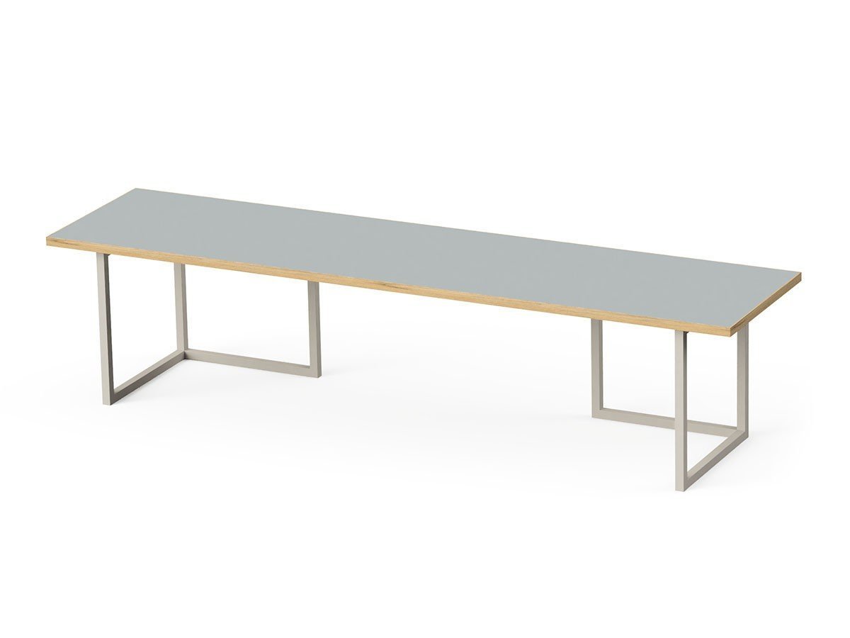 【スティール/stiiilll / GOODS】のTable Set / テーブルセット メラミンウッド天板 ハーフ + スチール脚 S インテリア・キッズ・メンズ・レディースファッション・服の通販 founy(ファウニー) 　ウッド　Wooden Design　シンプル　Simple, Minimal　スリム　Slim, Slim Fit　テーブル　Table, Dining Table　ハーフ　Half, Half-Length　ホーム・キャンプ・アウトドア・お取り寄せ　Home Living / Home & Lifestyle / Camping Gear / Outdoor Camping　家具・インテリア　Home Furniture & Interior. Stylish & Functional Living Spaces　テーブル　Dining, Coffee & Side Tables　ローテーブル・センターテーブル　Coffee & Center Tables　天板グレー、脚部グレー|ID: prp329100004970534 ipo3291000000037275865