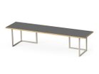【スティール/stiiilll / GOODS】のTable Set / テーブルセット メラミンウッド天板 ハーフ + スチール脚 S 大人の最旬トレンドファッション＆コーディネート founy(ファウニー) ウッド Wooden Design シンプル Simple, Minimal スリム Slim, Slim Fit テーブル Table, Dining Table ハーフ Half, Half-Length ホーム・キャンプ・アウトドア・お取り寄せ Home Living / Home & Lifestyle / Camping Gear / Outdoor Camping 家具・インテリア Home Furniture & Interior. Stylish & Functional Living Spaces テーブル Dining, Coffee & Side Tables ローテーブル・センターテーブル Coffee & Center Tables thumbnail 天板ダークグレー、脚部グレー|ID: prp329100004970534 ipo3291000000037275867