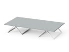 【スティール/stiiilll / GOODS】のTable Set / テーブルセット メラミンウッド天板 ハーフ + スチール脚 S 大人の最旬トレンドファッション＆コーディネート founy(ファウニー) ウッド Wooden Design シンプル Simple, Minimal スリム Slim, Slim Fit テーブル Table, Dining Table ハーフ Half, Half-Length ホーム・キャンプ・アウトドア・お取り寄せ Home Living / Home & Lifestyle / Camping Gear / Outdoor Camping 家具・インテリア Home Furniture & Interior. Stylish & Functional Living Spaces テーブル Dining, Coffee & Side Tables ローテーブル・センターテーブル Coffee & Center Tables thumbnail 脚部をA字型に配置することで、天板高を約32cmに設定できます。参考イメージ|ID: prp329100004970534 ipo3291000000037275871