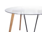 【アデペシュ/a.depeche】のG-knot glass table 1200 round / Gノット ガラス テーブル 1200 ラウンド 大人の最旬トレンドファッション＆コーディネート founy(ファウニー) ガラス Glass, Glassware シンプル Simple, Minimal テーブル Table, Dining Table バランス Balance, Style Balance ラウンド Round, Round Neck ワーク Workwear, Utility Style ホーム・キャンプ・アウトドア・お取り寄せ Home Living / Home & Lifestyle / Camping Gear / Outdoor Camping 家具・インテリア Home Furniture & Interior. Stylish & Functional Living Spaces テーブル Dining, Coffee & Side Tables ダイニングテーブル・食卓テーブル Dining Tables thumbnail 本商品の脚部には、スチール製の補強パーツが付きます。|ID: prp329100004970541 ipo3291000000037275923