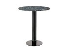 【トム ディクソン/Tom Dixon / GOODS】のTube High Base Black + Pebble Marble Top Round 900 / チューブハイ ベース + ペブルマーブルトップ ラウンド 900(ブラック脚) -|ID: prp329100004970556 ipo3291000000037276012