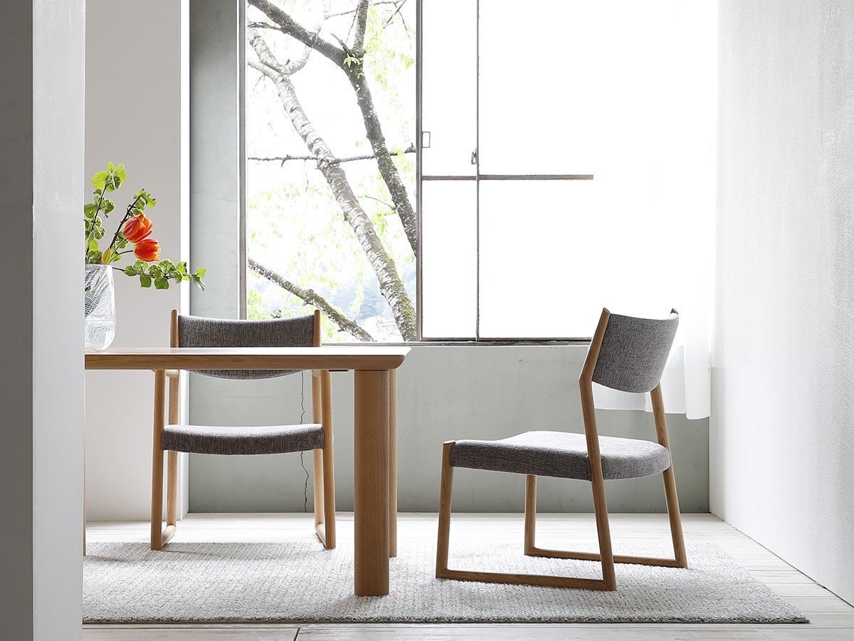 【日進木工/NISSHIN MOKKOU / GOODS】のSLOW Four-leg Low Living Table / スロウ ローリビングダイニングテーブル 4本脚 インテリア・キッズ・メンズ・レディースファッション・服の通販 founy(ファウニー) 　テーブル　Table, Dining Table　ホーム・キャンプ・アウトドア・お取り寄せ　Home Living / Home & Lifestyle / Camping Gear / Outdoor Camping　家具・インテリア　Home Furniture & Interior. Stylish & Functional Living Spaces　テーブル　Dining, Coffee & Side Tables　ダイニングテーブル・食卓テーブル　Dining Tables　サイズ:幅110cm|ID: prp329100004970566 ipo3291000000037276053