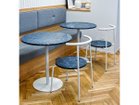 【アージェントアンドゥ/Urgent Undo / GOODS】のKu "air" Table 1.0 / クー “エア” テーブル 1.0 (スーツストーン) 脚部カラー「ホワイト」参考イメージ|ID: prp329100004970567 ipo3291000000037276061