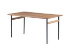 【ノラ/nora / GOODS】のIRORO DINING TABLE / イロロ ダイニングテーブル 幅140cm レッドオーク天板 H脚 天板下ラック:不要|ID: prp329100004970580 ipo3291000000037276123