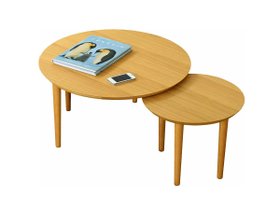【高野木工/TAKANO MOKKOU / GOODS】のBALLOON LIVING TABLE / バルーン リビングテーブル 69-2枚(ホワイトオーク) 大人の最旬トレンドファッション＆コーディネート founy(ファウニー) テーブル Table, Dining Table バルーン Balloon, Balloon Silhouette 送料無料 Free Shipping ホーム・キャンプ・アウトドア・お取り寄せ Home Living / Home & Lifestyle / Camping Gear / Outdoor Camping 家具・インテリア Home Furniture & Interior. Stylish & Functional Living Spaces テーブル Dining, Coffee & Side Tables ローテーブル・センターテーブル Coffee & Center Tables |ID:prp329100004970600