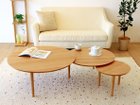 【高野木工/TAKANO MOKKOU / GOODS】のBALLOON LIVING TABLE / バルーン リビングテーブル 69-2枚(ホワイトオーク) |ID: prp329100004970600 ipo3291000000037276231
