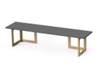 【スティール/stiiilll / GOODS】のTable Set / テーブルセット メラミン天板 ハーフ + 木脚 S 大人の最旬トレンドファッション＆コーディネート founy(ファウニー) シンプル Simple, Minimal スリム Slim, Slim Fit テーブル Table, Dining Table ハーフ Half, Half-Length フラット Flat, Flat Shoes ホーム・キャンプ・アウトドア・お取り寄せ Home Living / Home & Lifestyle / Camping Gear / Outdoor Camping 家具・インテリア Home Furniture & Interior. Stylish & Functional Living Spaces テーブル Dining, Coffee & Side Tables ローテーブル・センターテーブル Coffee & Center Tables thumbnail 天板ダークグレー|ID: prp329100004970628 ipo3291000000037276429